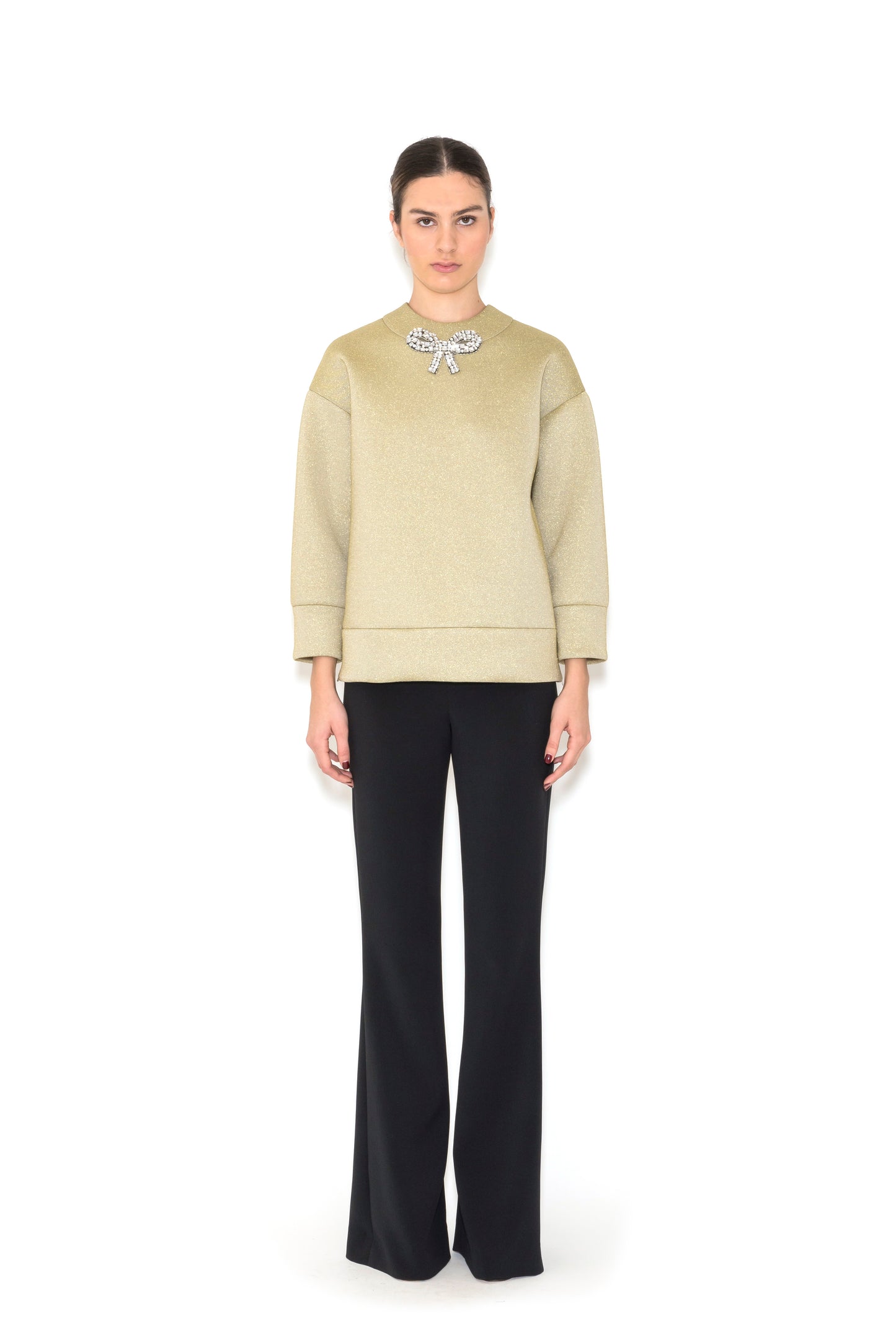 CREPE NARROW LEG PANT | FINAL SALE