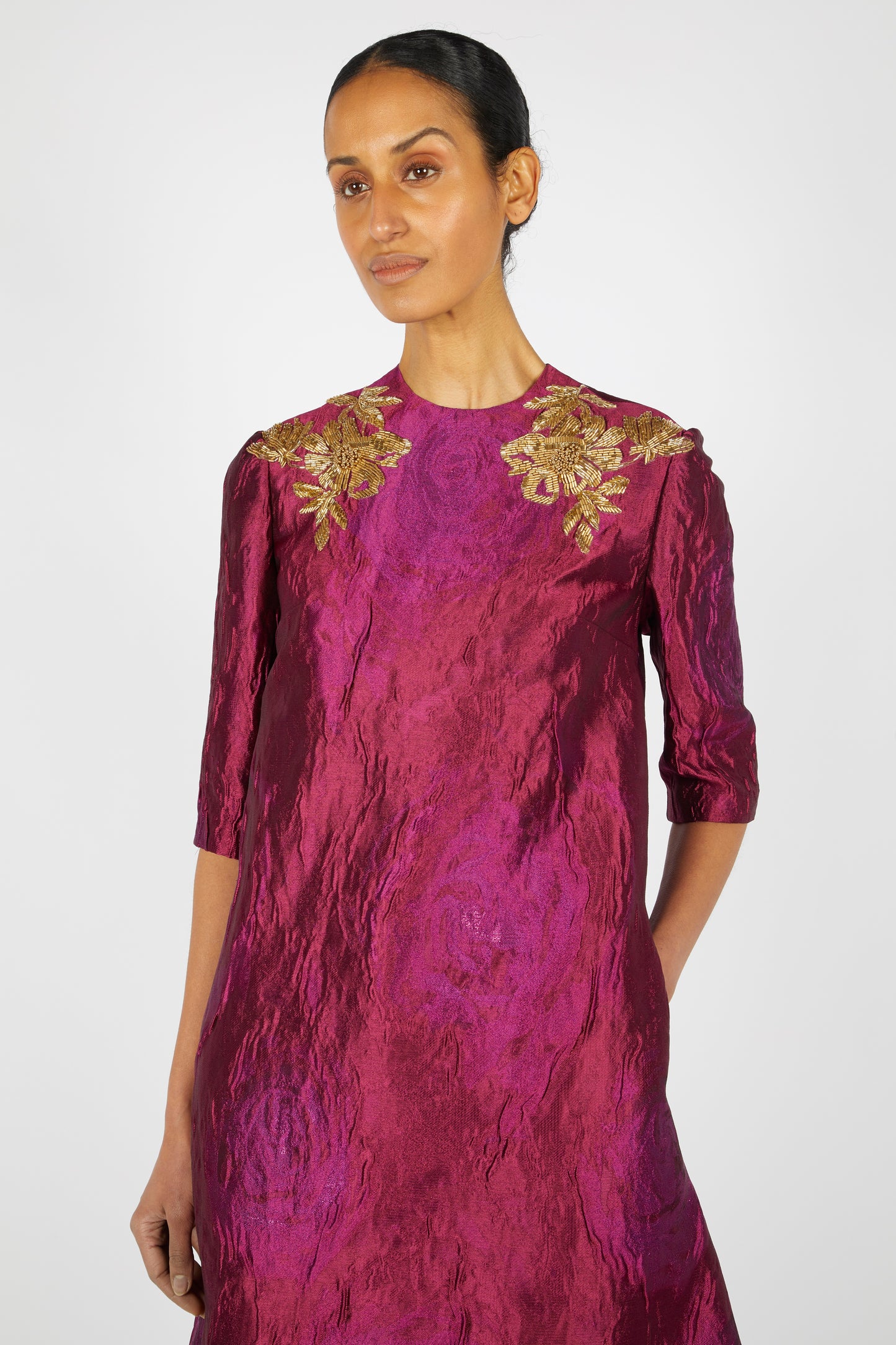 PRE-ORDER | JEWEL NECK CAFTAN OCTOBER DELIVERY