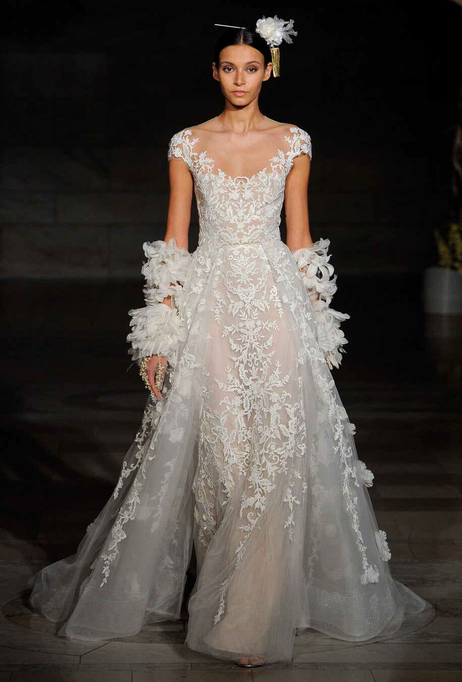 reem acra bridesmaid dresses Reem Acra "Serenade" Elizabeth Johns