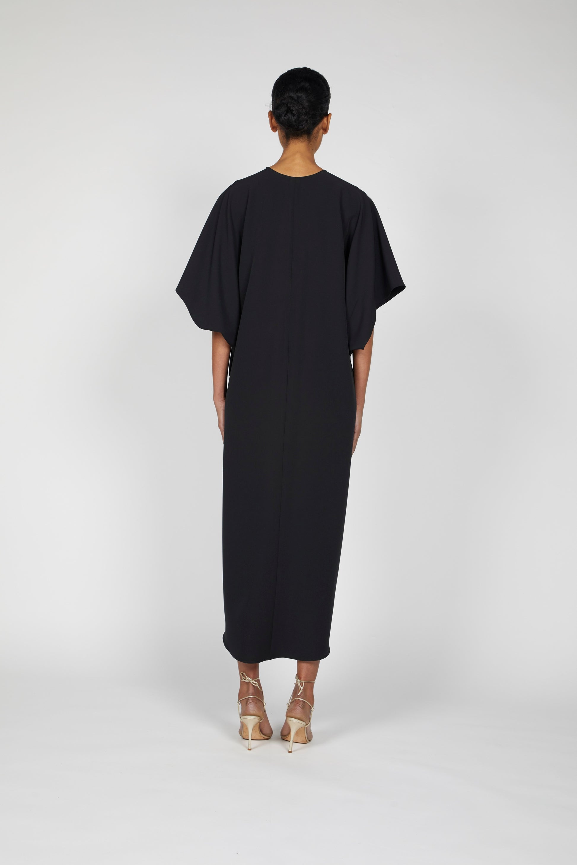 MIDI CREPE KAFTAN – ReemAcra MIDI CREPE KAFTAN – ReemAcra