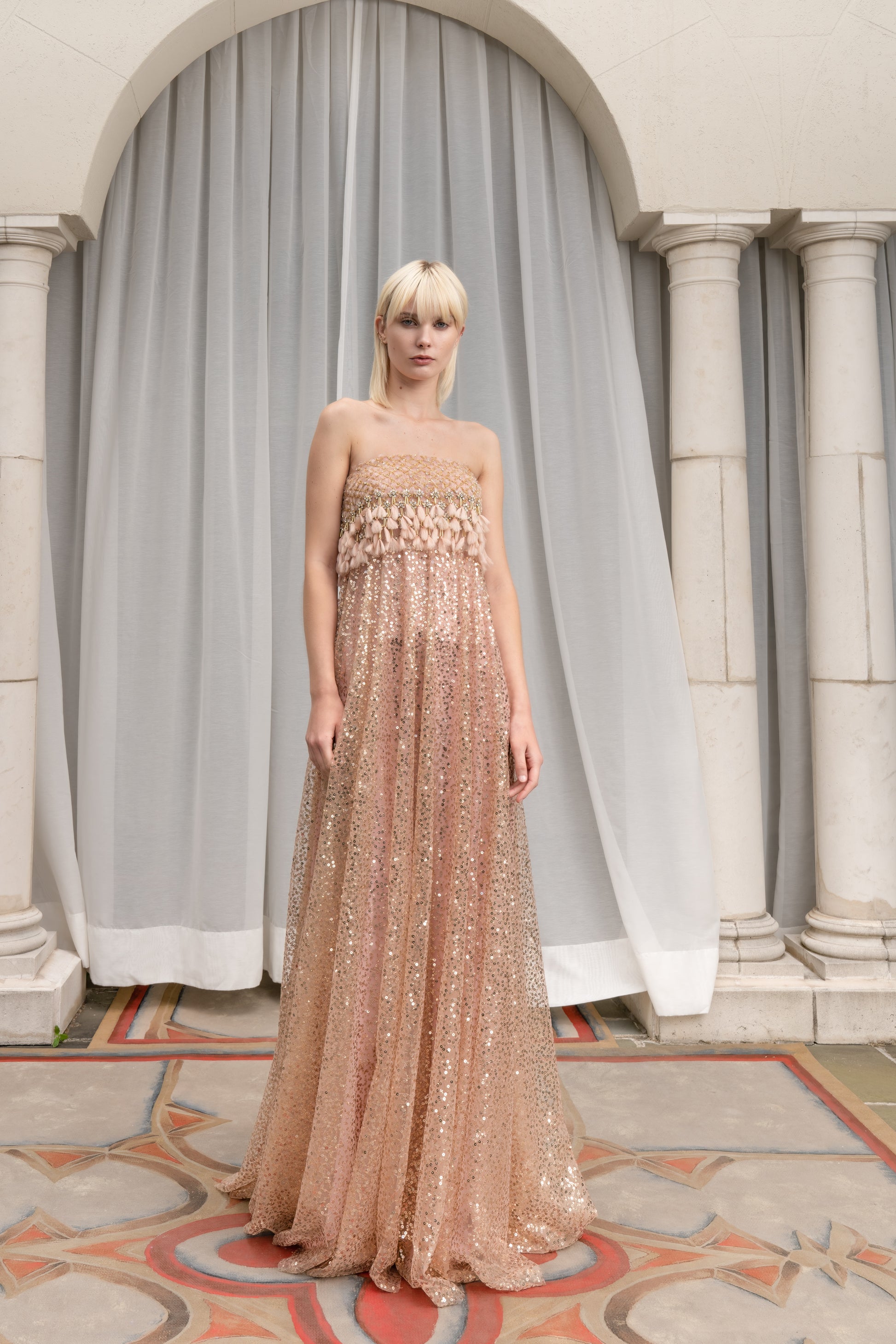 reem acra pink dress Pretty In Pink