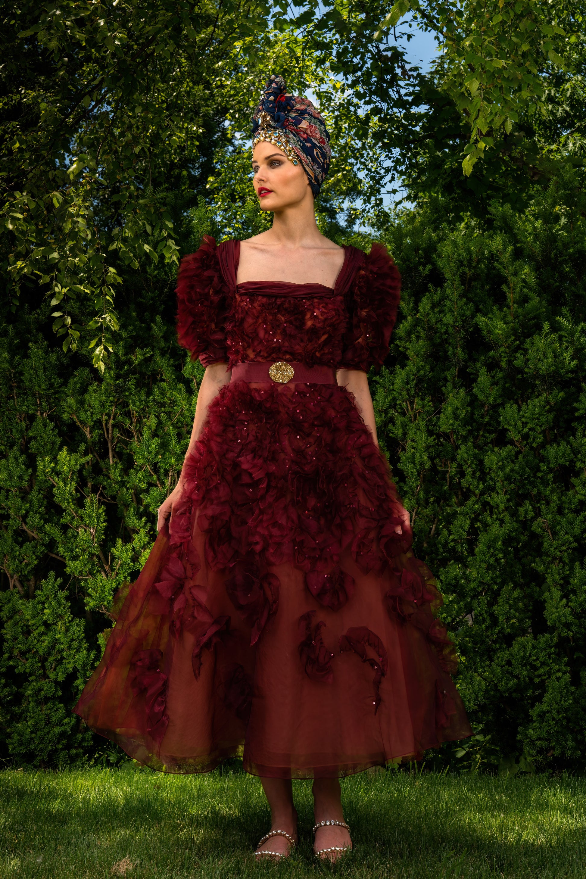 reem acra red dress Red Roxanne Dress